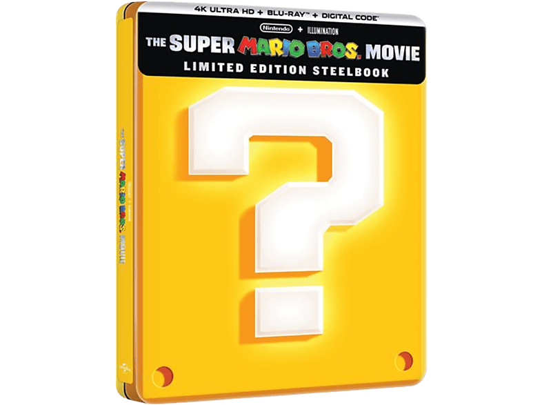 Universal Super Mario Steelbook (4k Ultra Hd Blu-ray)
