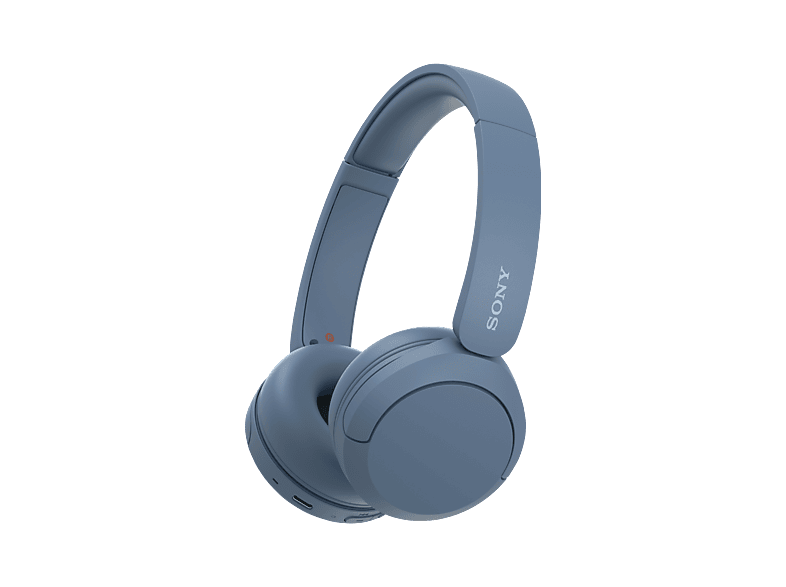 SONY WH-CH520, On-ear Kopfhörer Bluetooth Blue