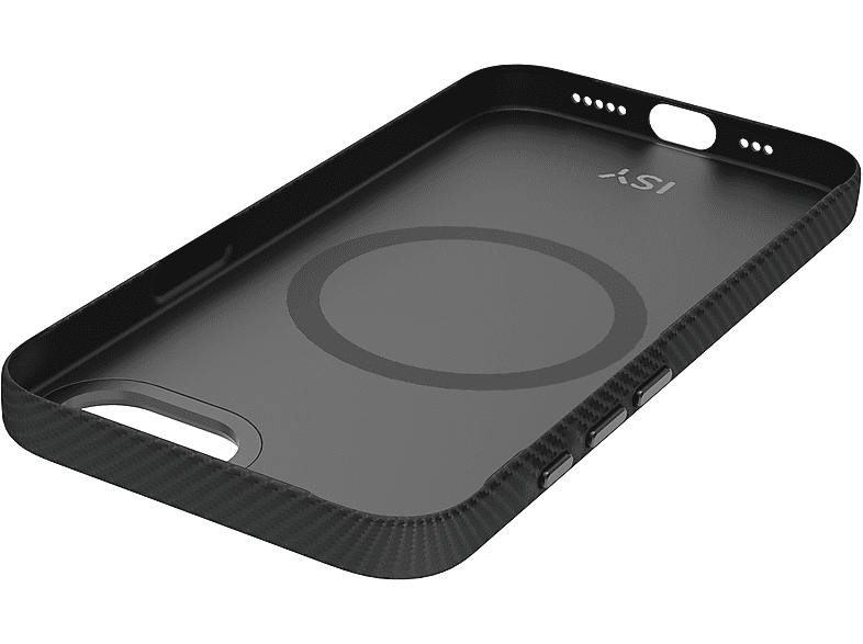 Thumbnail - ISY ISC-3751, Backcover, Apple, iPhone 16e, Carbon schwarz