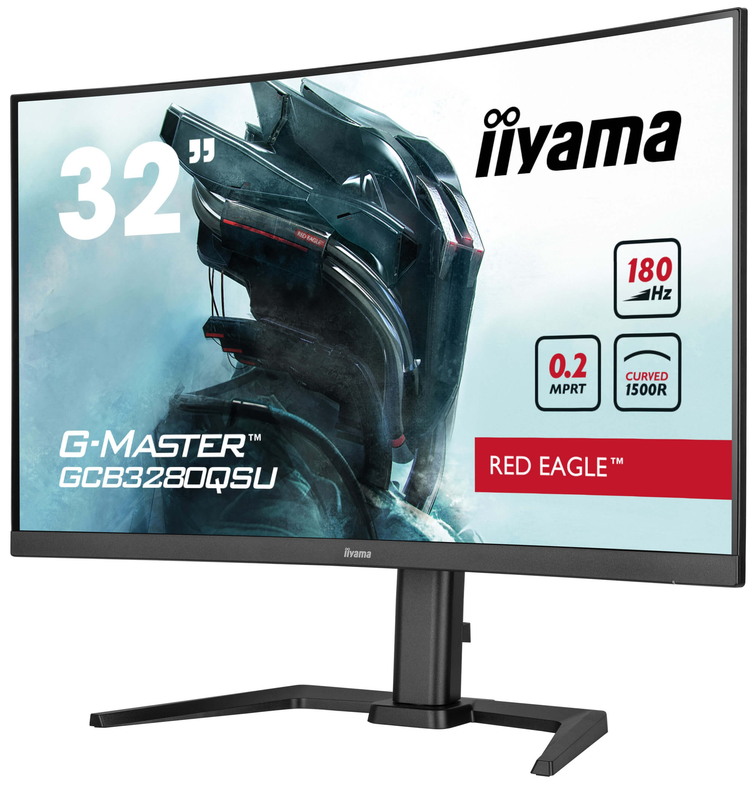 32-calowy monitor zakrzywiony z sceną gry. Posiada 180Hz, 0.2 MPRT.