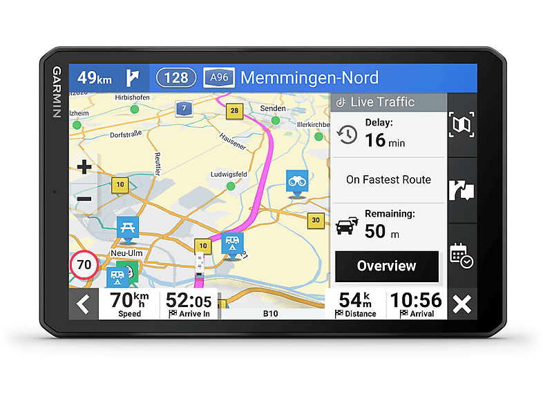 GARMIN Camper 895 EU MT-D Camping Europa