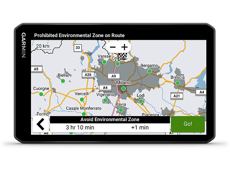GARMIN dēzl LGV720 LKW Europa
