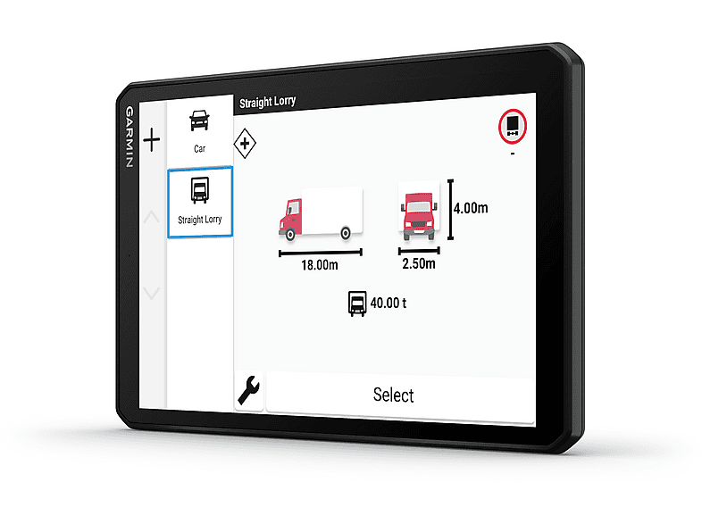 GARMIN dēzl LGV820 LKW Europa