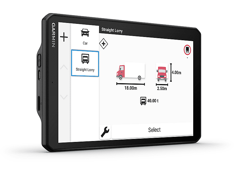 GARMIN dēzl LGV820 LKW Europa