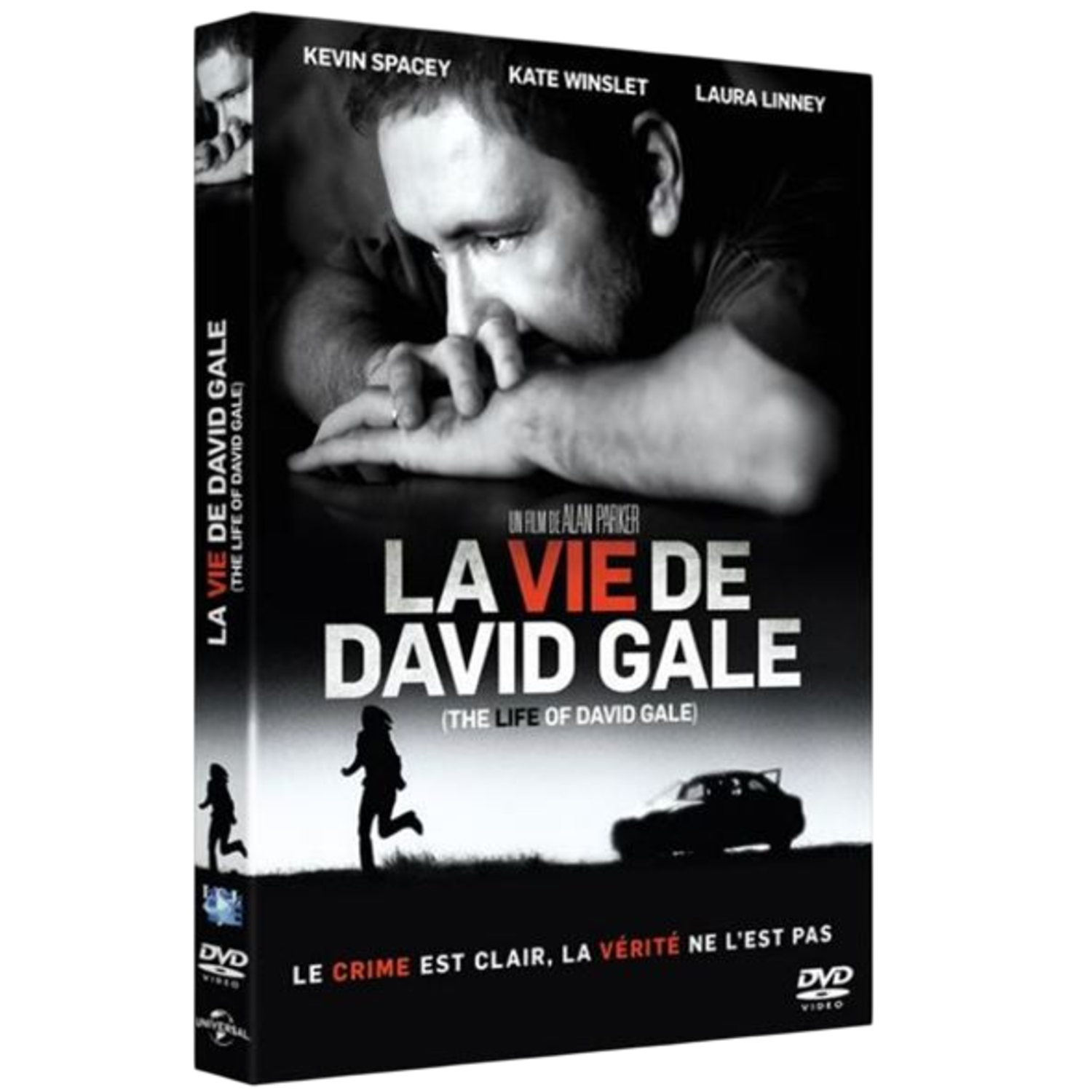 Jaquette DVD de La Vie de David Gale avec Kevin Spacey, Kate Winslet et Laura Linney.
