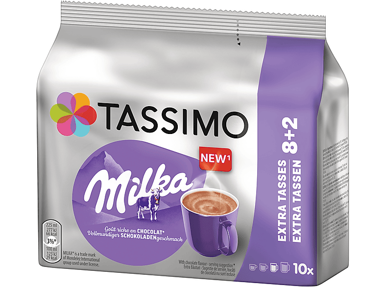 TASSIMO 4071637 MILKA 160G 10P Kapseln (Tassimo Kapselmaschine)