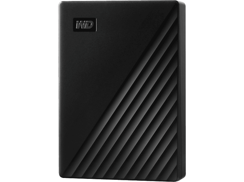 WD My Passport, Portátil, HDD, USB 3.2, Funciona con Chromebook, Negro