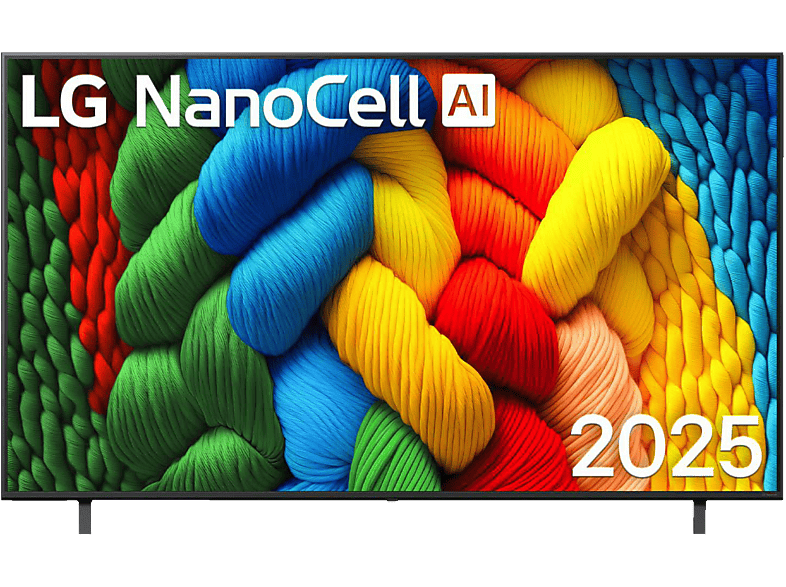 LG NanoCell TV 75NANO80A6B LG NanoCell TV (Flat, 75 Zoll / 190 cm, UHD 4K, SMART TV)