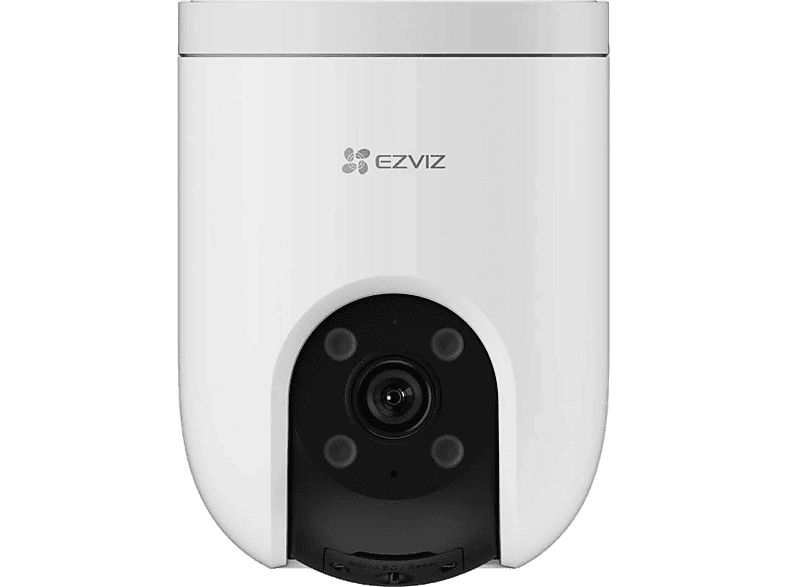 Cámara de vigilancia IP - Ezviz H8c 4G, 2304 x 1296, WiFi, Para Exteriores, Panorámica 350º, Visión Nocturna, Blanco