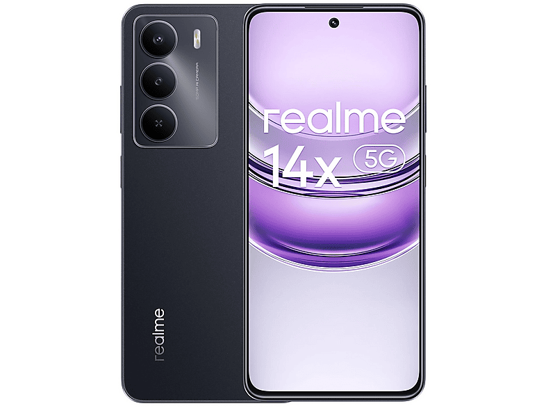 realme 14x 5G 256Gb 8Gb, 256 GB, Black Smartphone