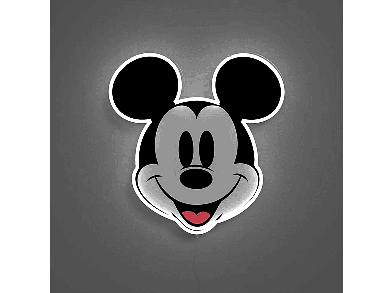 Neon YELLOWPOP Disney Mickey Printed Face Biało-czarny – zdjęcie 2