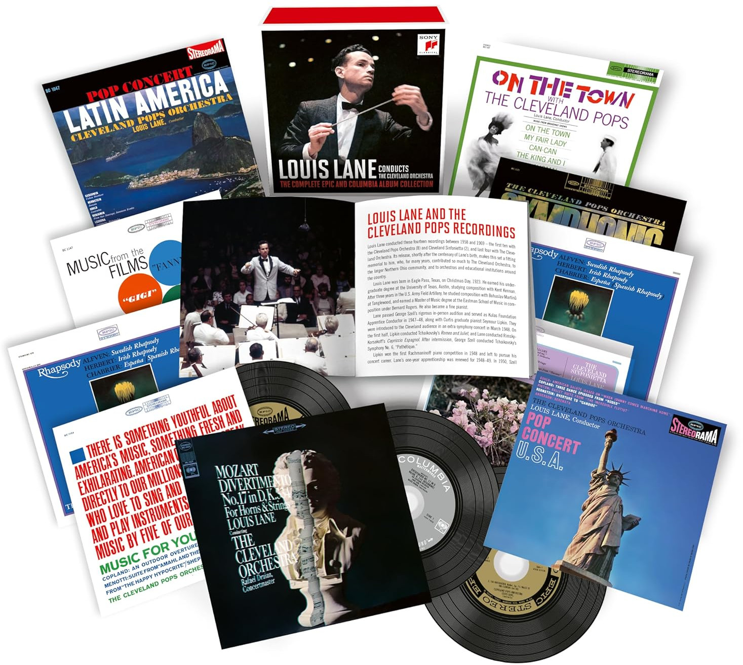 Louis Lane - Conducts The Cleveland Orchestra Complete Epic And Columbia Album Collection (CD)