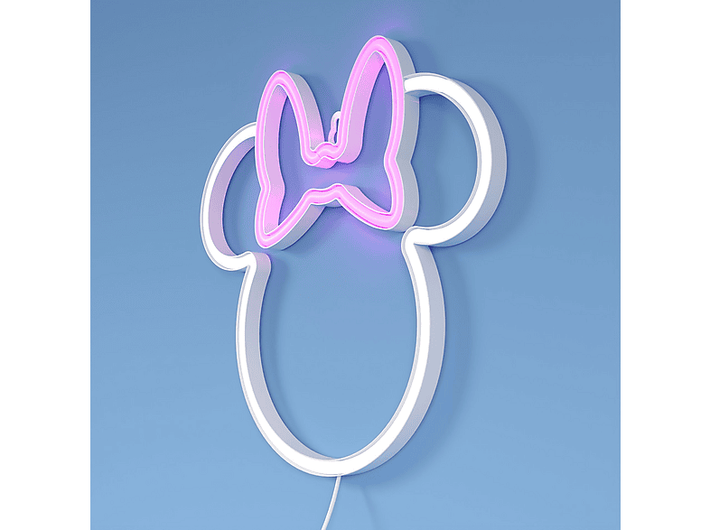 Neon YELLOWPOP Disney Minnie Ears Biało-różowy – zdjęcie 3