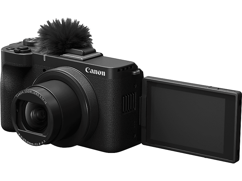 Canon PowerShot V1 Digitalkamera, Schwarz; Kompaktkamera — Foto 4 von 5