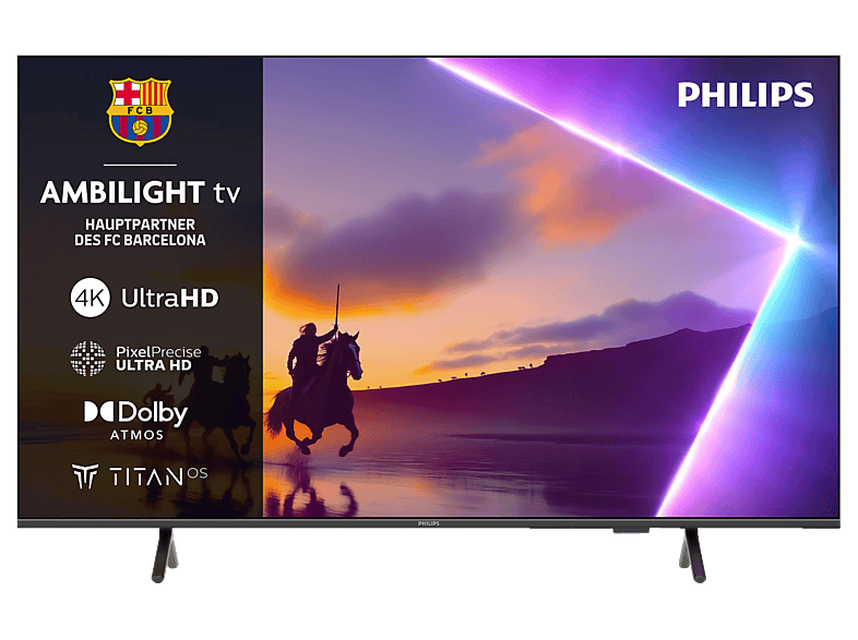 PHILIPS 55PUS8550/12 LED Ambilight TV (Flat, 55 Zoll / 139 cm, UHD 4K, SMART TV, Ambilight)