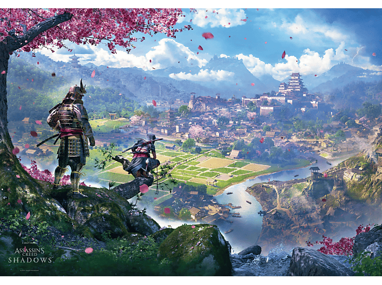 Good Loot Assassin's Creed Shadows Vista of Japan Gaming Puzzle 1000 elementów – zdjęcie 3