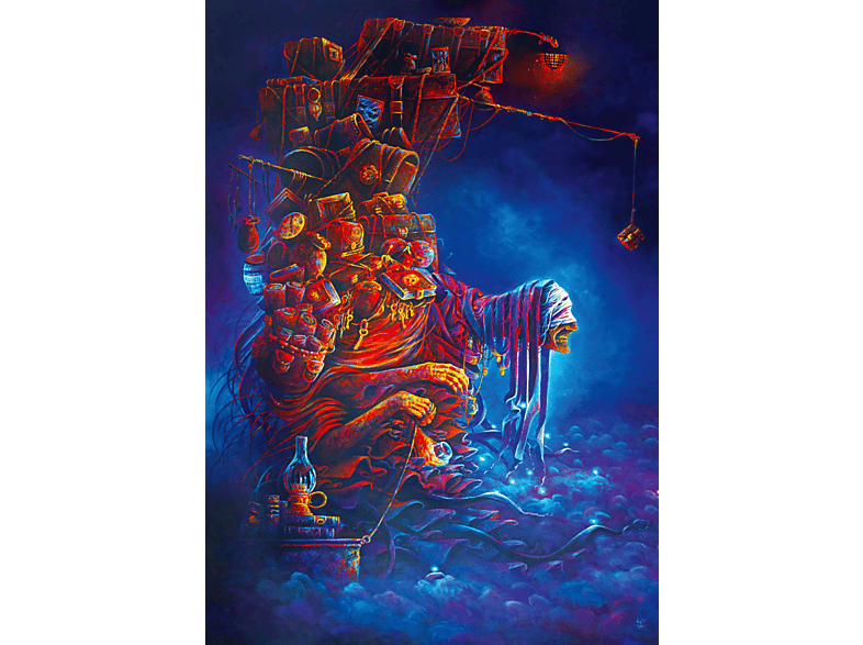 Puzzle GOOD LOOT Imagination Puzzle: Sebastian Moń Ciężar doświadczeń / The burden of experiences (1000 elementów) Wielokolorowy – zdjęcie 2