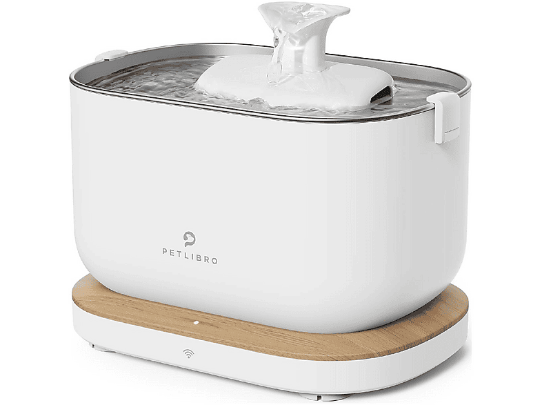 Petlibro Dockstream Smart, Weiß, Automatischer Haustier-Trinkbrunnen