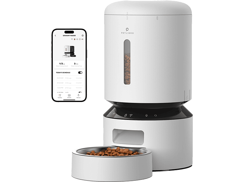 Petlibro Granary Wifi Feeder 5l White Voedsel Dispenser