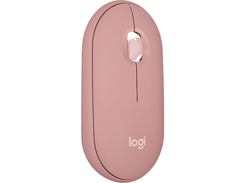 Logitech Souris Sans Fil Pebble M350s Rose (910-007014)