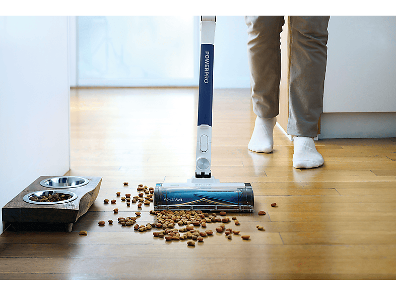 Shark IZ380EU PowerPro mit Anti Hair Wrap & FloorDetect Stielsauger (0,7 l, Akkulaufzeit: 50 min, Navyblau/Metallic) — Foto 3 von 5
