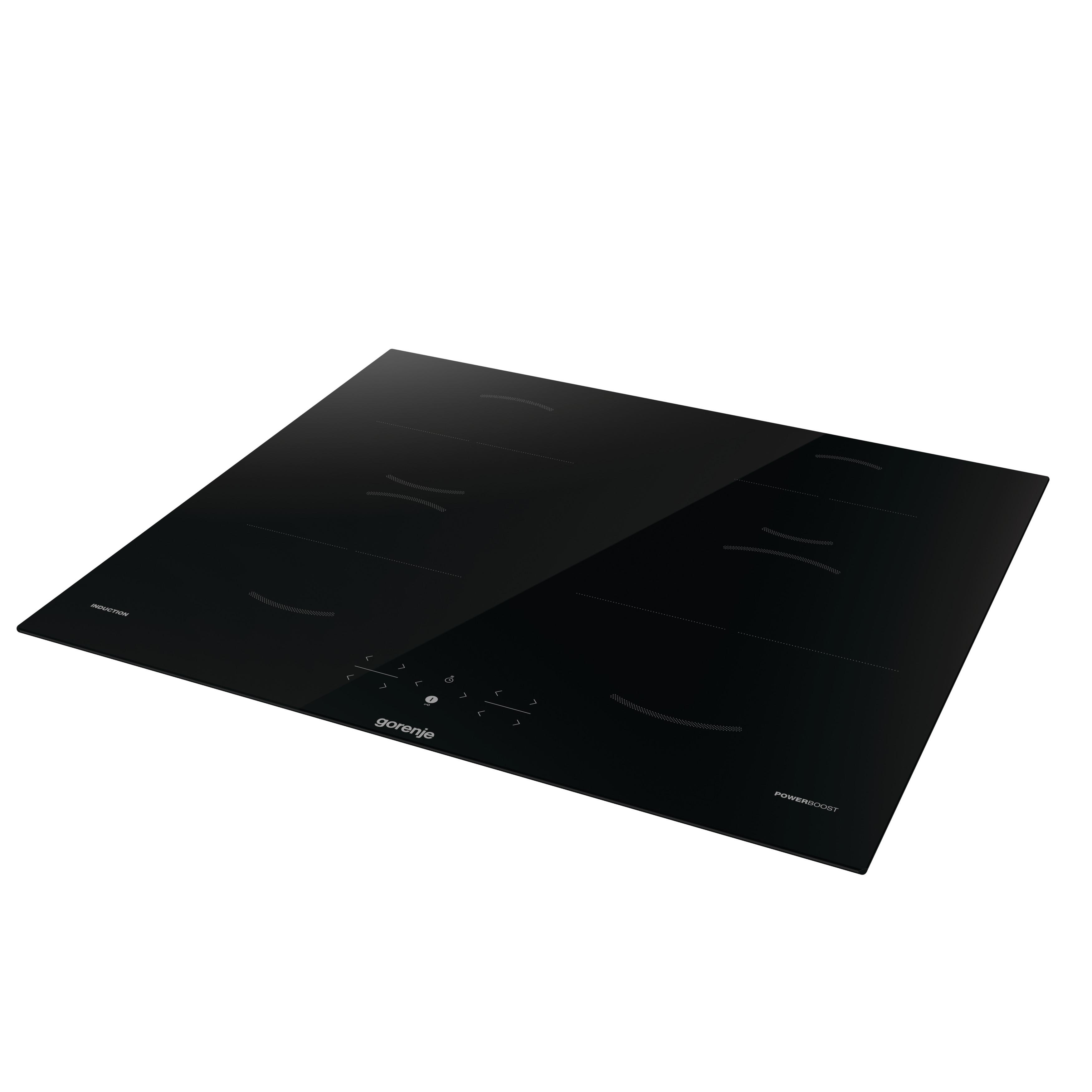 Weiße Waschmaschine mit schwarzer Tür und Cashback-Angebot von 100€.