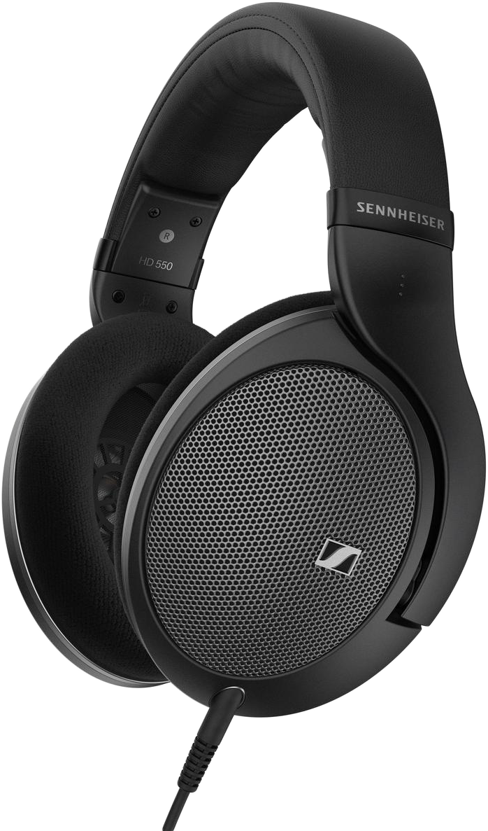 SENNHEISER HD 550 HIFI vezetékes fejhallgató, fekete (700455)