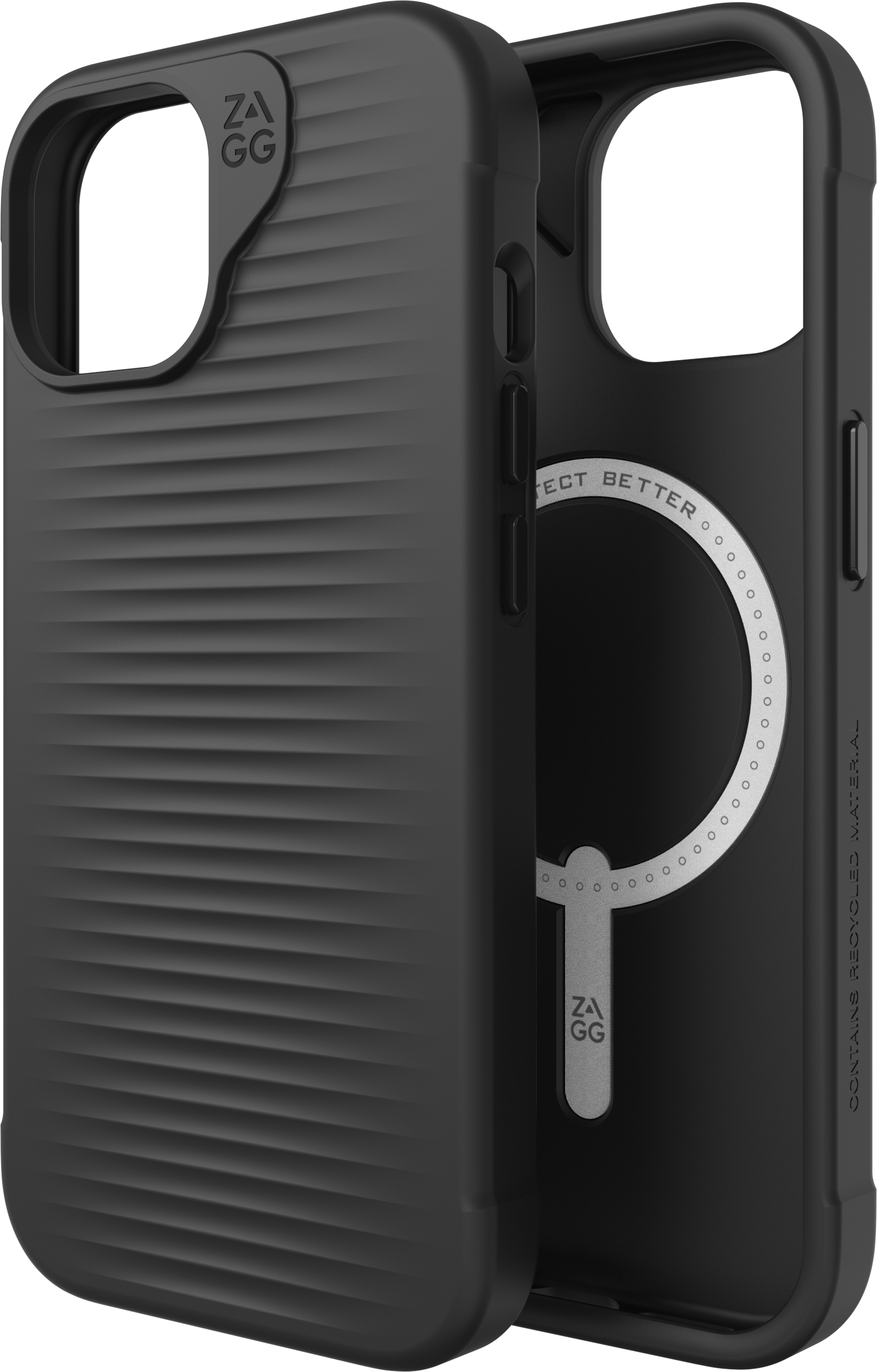 ZAGG Cases Luxe Snap PCR telefon tok, Apple iPhone 15/14/13, fekete (702312596)