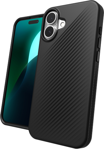 ZAGG Cases Luxe Snap telefon tok, Apple iPhone16 Plus, fekete (702315007)