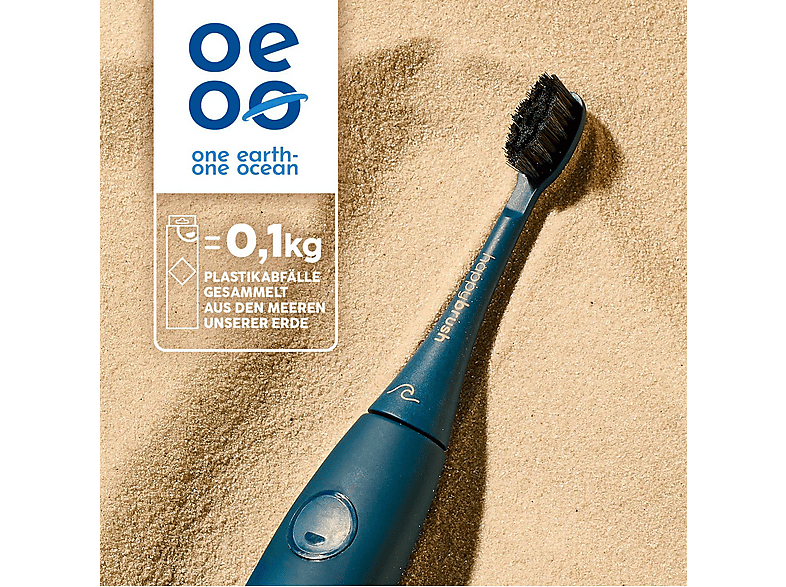 happybrush ECO VIBE 3+ Ocean Schall-Aufsteckbürsten 3 Stück — Foto 3 von 3