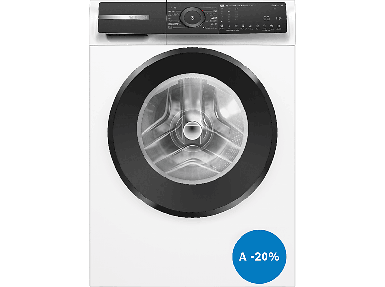 Bosch Wasmachine Voorlader Serie 6 Home Connect 9 Kg A-20% (wgh2440afg)