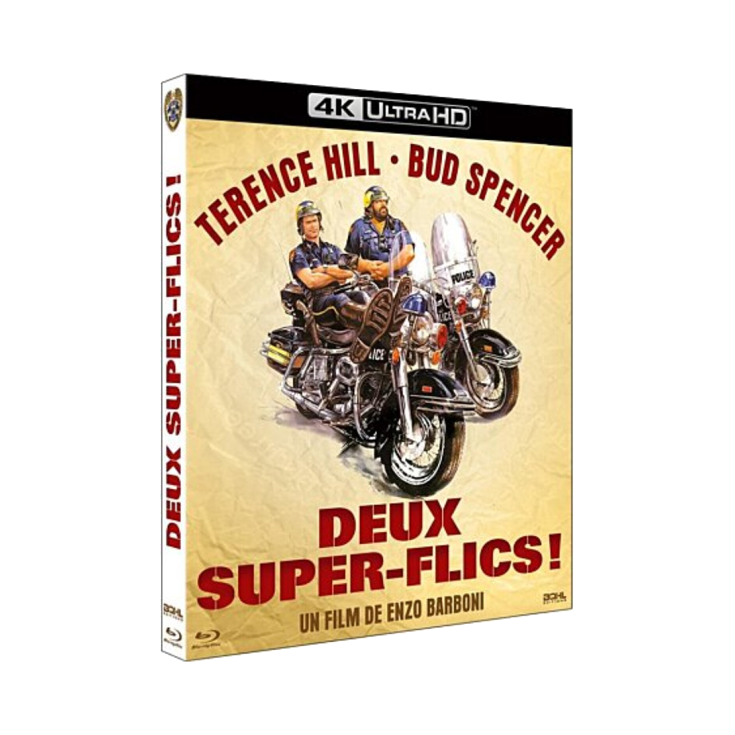 Boîtier DVD de film avec deux hommes sur des motos et le titre du film.
