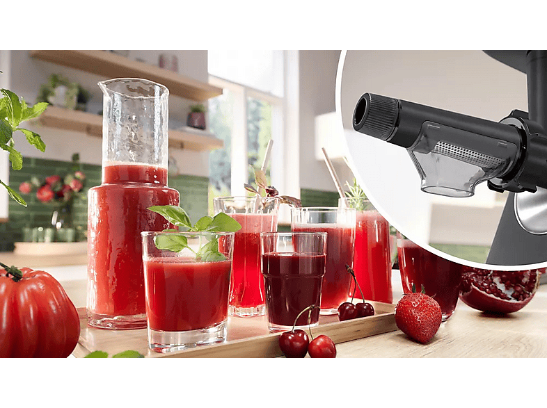 Maszynka do mięsa BOSCH MFWS682B Serie 6 MultiPower 2100 W Czarny – zdjęcie 3