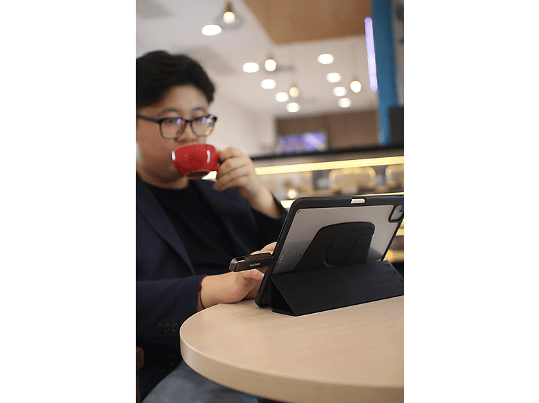 Thumbnail - SANDISK Extreme PRO® Dual Drive USB Stick, 2 TB, Dunkelgrau