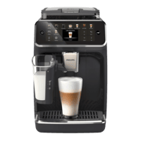 PHILIPS PHILIPS EP5541/50 Latte Go Kaffeevollautomat (Matt-Schwarz, Scheibenmahlwerk aus Keramik, 15 bar, externer Milchbehälter)