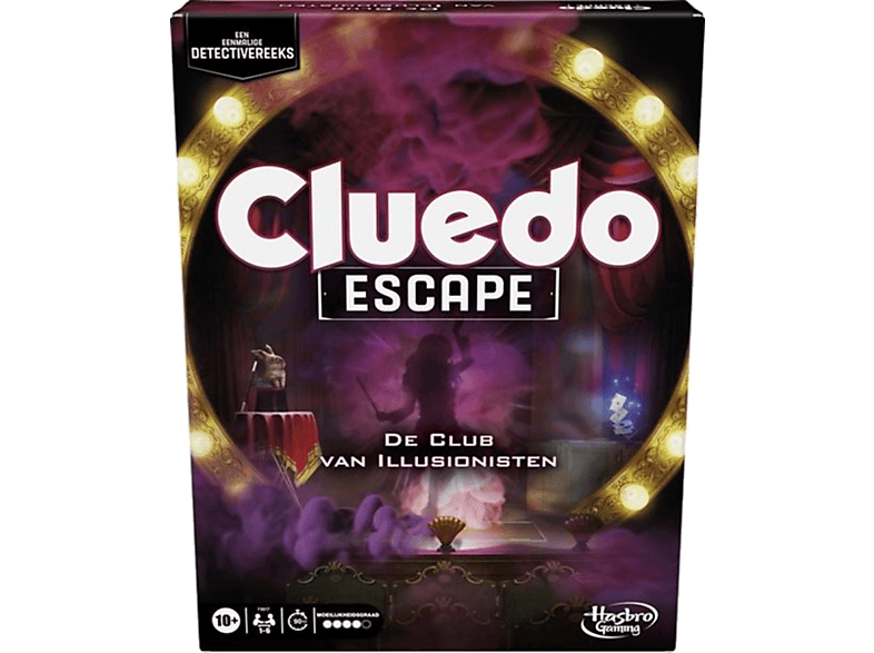 Hasbro Cluedo Escape: De Club Van Illusionisten (nederlands)