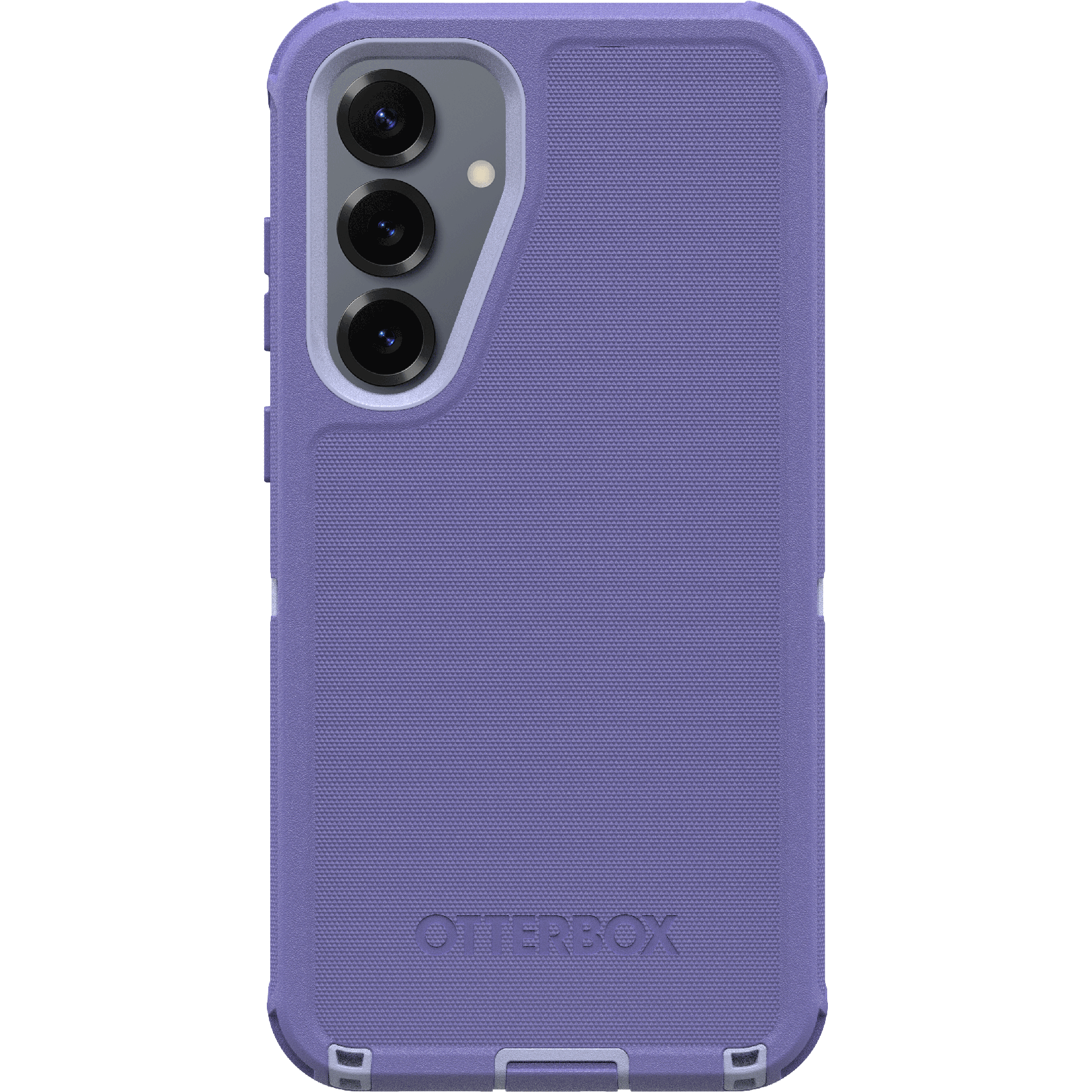 Lila telefontok, három kamera lencsével és az Otterbox logóval.