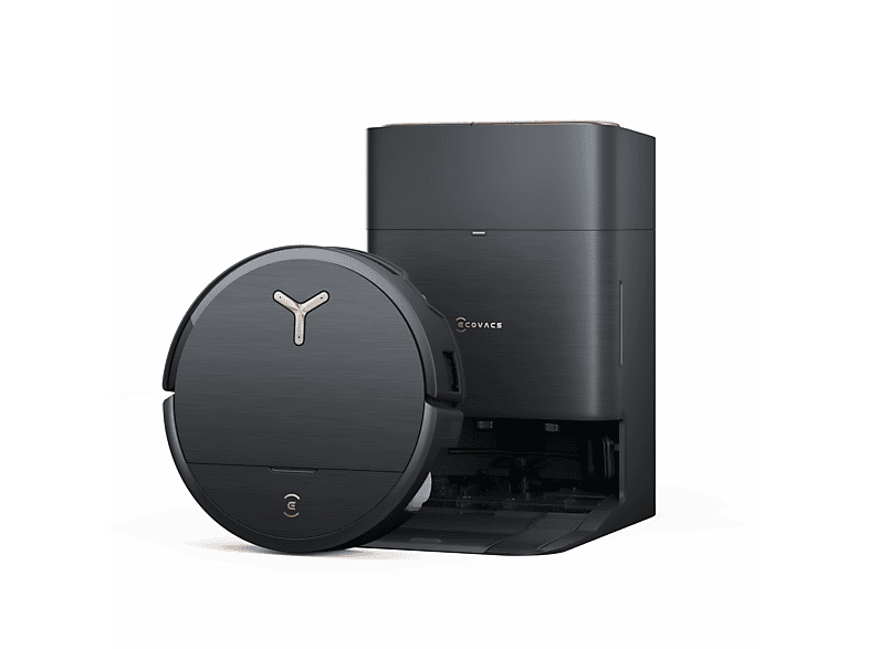ECOVACS DEEBOT X9 PRO OMNI Schwarz Saug-Wisch-Roboter mit Reinigungsstation