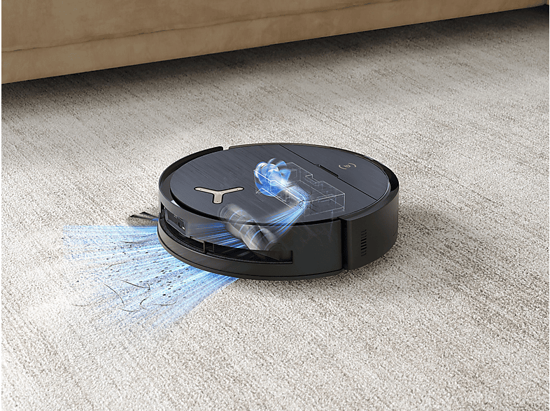 Ecovacs Deebot X9 Pro Omni Black Saugroboter (Schwarz, Laufzeit: 250 min, mit Absaugstation) — Foto 3 von 5