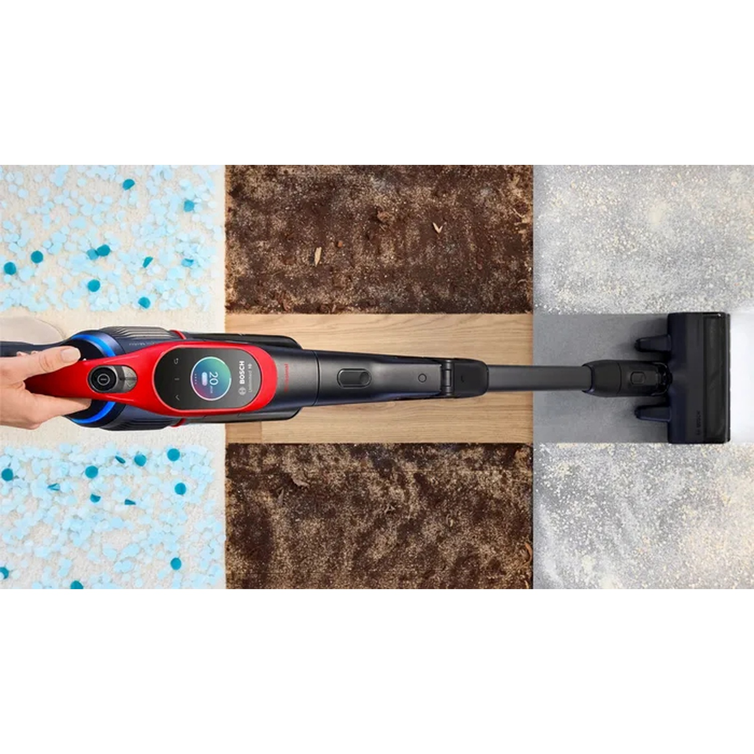 Radiatore a olio nero con spina sul retro e una ruota.