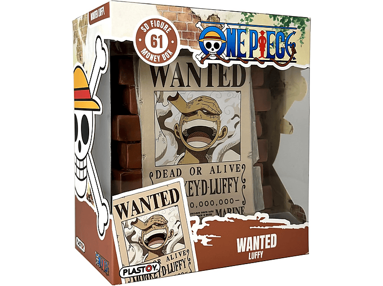 Thumbnail - PLASTOY 080275 Affiche Wanted Luffy Spardose