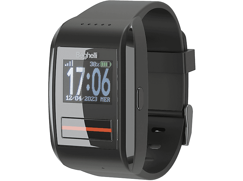 Smartwatch Beghelli Salvalavita Watch Gsm, Nero