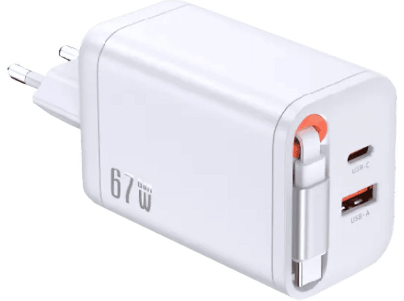 SCHOENENBERGER 67W GaN 2-Port USB Schnellladegerät