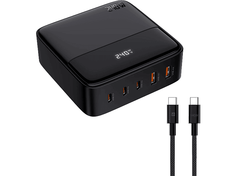 SCHOENENBERGER 240W Desktop USB-Ladegerät