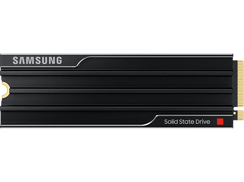 SAMSUNG 9100 PRO mit Kühlkörper Festplatte, 1 TB SSD M.2 via NVMe, intern