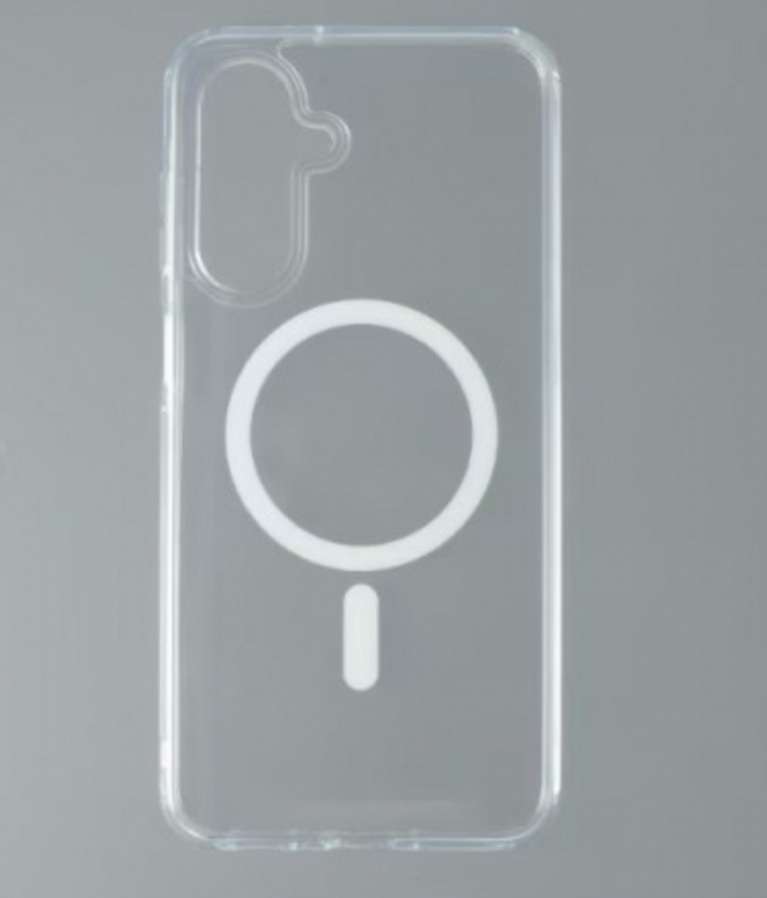 CASE AND PRO Samsung Galaxy A56 mágneses szilikon tok, átlátszó (MAG-A56-TP)