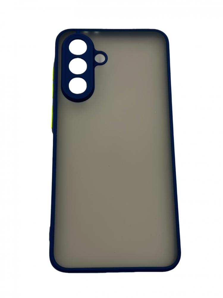 CASE AND PRO Samsung Galaxy A56 műanyag tok, kék-zöld (MATT-A56-BLG)