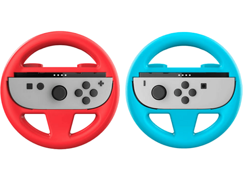 Nacon Lenkrad Wheel Duo Pack (rot/blau) Lenkrad Aufsatz