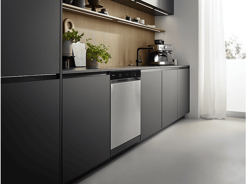 KOENIC KDW 6041 B BU Geschirrspüler (unterbaufähig, 595 mm breit, 40 dB (A), B)