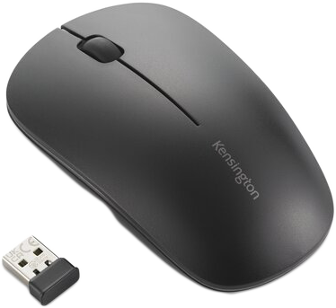 KENSINGTON MY230 EQ vezeték nélküli optikai egér, USB 2,4GHz + Bluetooth, fekete (K75304WW)